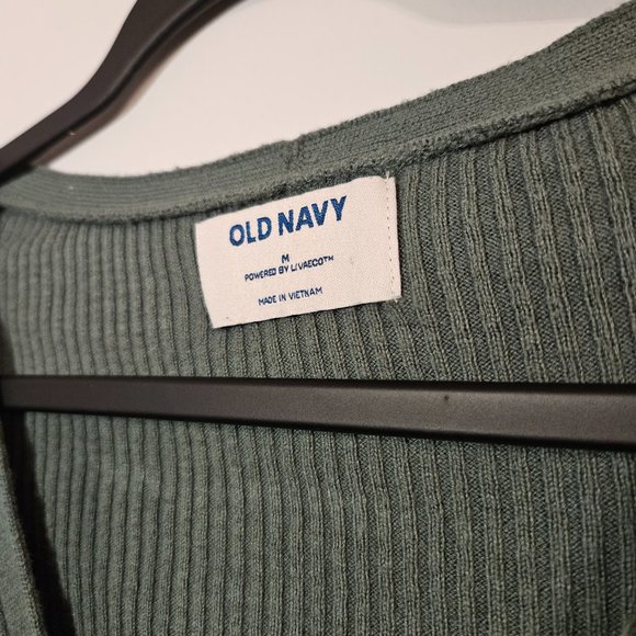 Old Navy Button Front Ribbed Cardigan - Picture 3 of 3
